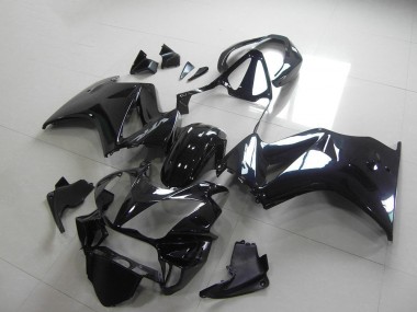 Honda VFR 800 02-13 Verkleidungen - Glänzend Schwarz
