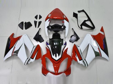 Honda VFR 800 02-13 Verkleidungen - Weiß Rot