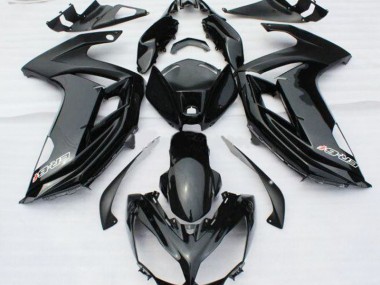 Kawasaki ER6F 12-14 Verkleidungen - Schwarz
