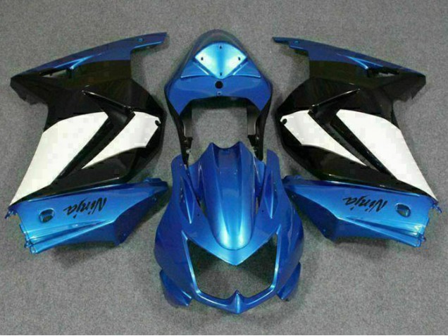 Kawasaki EX250 08-12 Verkleidung - Blau Weiß Schwarz Ninja Kawasaki EX250 08-12 Verkleidung - Blau Weiß Schwarz Ninja