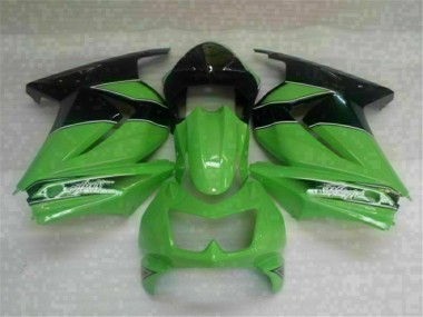Kawasaki EX250 08-12 Verkleidung - Grün Schwarz