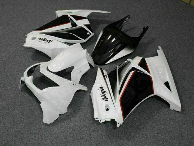 Kawasaki EX250 08-12 Verkleidung - Weiß Schwarz Ninja Kawasaki EX250 08-12 Verkleidung - Weiß Schwarz Ninja