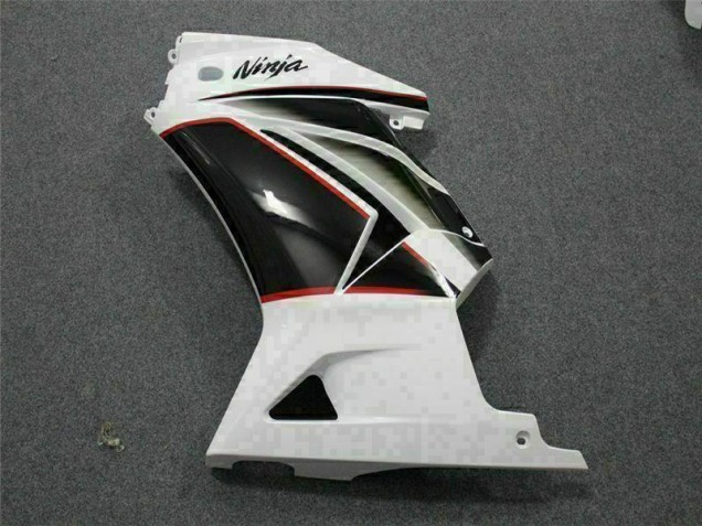 Kawasaki EX250 08-12 Verkleidung - Weiß Schwarz Ninja Kawasaki EX250 08-12 Verkleidung - Weiß Schwarz Ninja