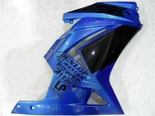 Kawasaki EX250 08-12 Verkleidungen - Blau Schwarz Kawasaki EX250 08-12 Verkleidungen - Blau Schwarz