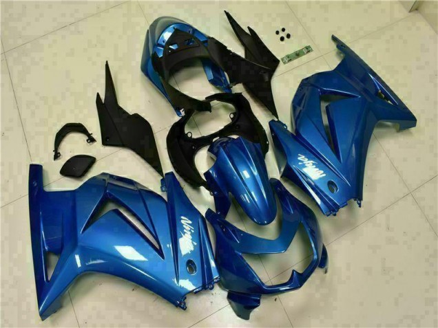 Kawasaki EX250 08-12 Verkleidungen - Blau Schwarz Weiß Ninja Kawasaki EX250 08-12 Verkleidungen - Blau Schwarz Weiß Ninja