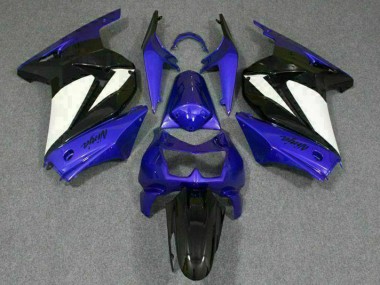 Kawasaki EX250 08-12 Verkleidungen - Blau Weiß Schwarz Ninja
