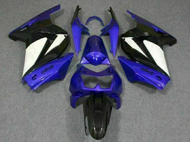 Kawasaki EX250 08-12 Verkleidungen - Blau Weiß Schwarz Ninja Kawasaki EX250 08-12 Verkleidungen - Blau Weiß Schwarz Ninja