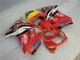 Kawasaki EX250 08-12 Verkleidungen - Rot Gelb Kawasaki EX250 08-12 Verkleidungen - Rot Gelb