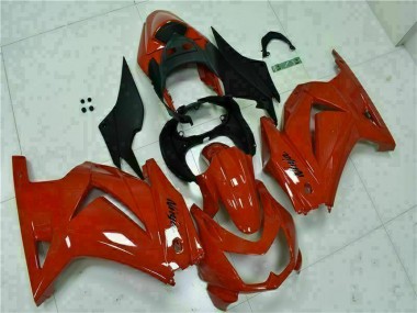 Kawasaki EX250 08-12 Verkleidungen - Rot Schwarz Ninja