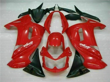 Kawasaki EX650 06-08 Verkleidungen - Glänzend Rot