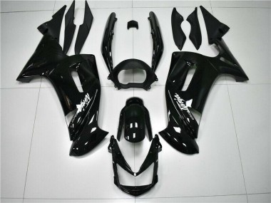 Kawasaki EX650 06-08 Verkleidungen - Glänzend Schwarz