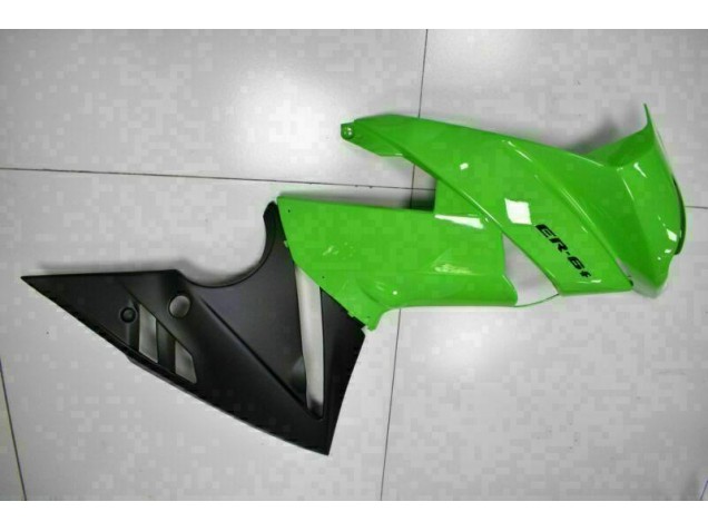 Kawasaki EX650 09-11 Verkleidung - Grün Schwarz Kawasaki EX650 09-11 Verkleidung - Grün Schwarz
