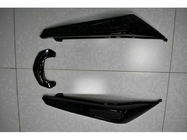 Kawasaki EX650 09-11 Verkleidungen - Glänzend Schwarz