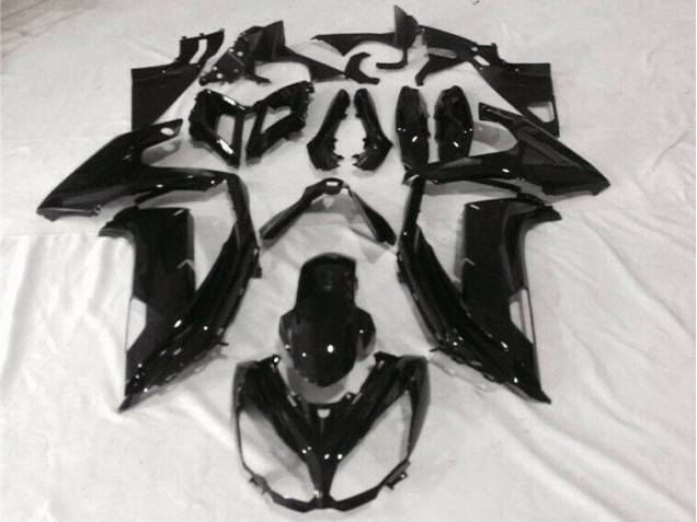 Kawasaki EX650 12-16 Verkleidung - Glänzend Schwarz Kawasaki EX650 12-16 Verkleidung - Glänzend Schwarz