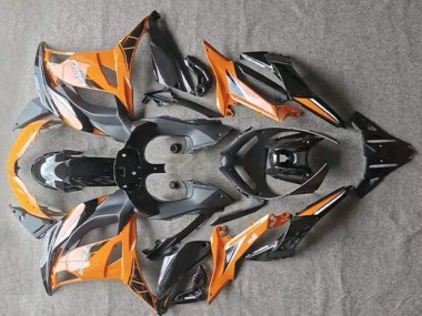 Kawasaki EX650 17-19 Verkleidungen - Glänzend Orange Schwarz