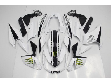 Kawasaki Z1000 07-09 Verkleidung - Weiß