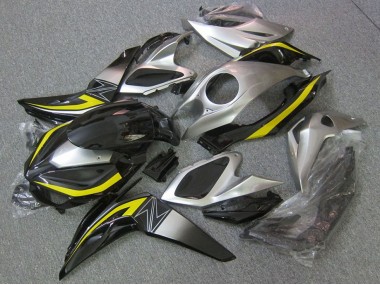 Kawasaki Z1000 07-09 Verkleidungen - Schwarz