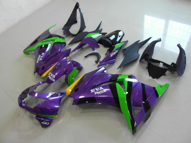 Kawasaki ZX 250R 08-12 Verkleidungen - Lila EVA Rennen