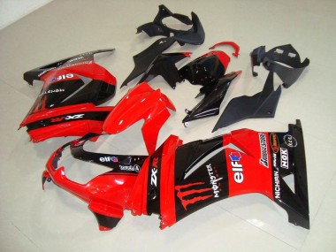 Kawasaki ZX 250R 08-12 Verkleidungen - Rot Monster