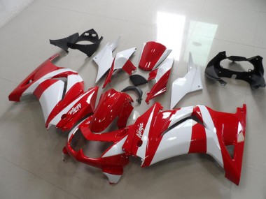 Kawasaki ZX 250R 08-12 Verkleidungen - Rot Weiß