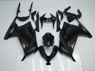 Kawasaki ZX 300R 13-16 Verkleidung - Schwarz
