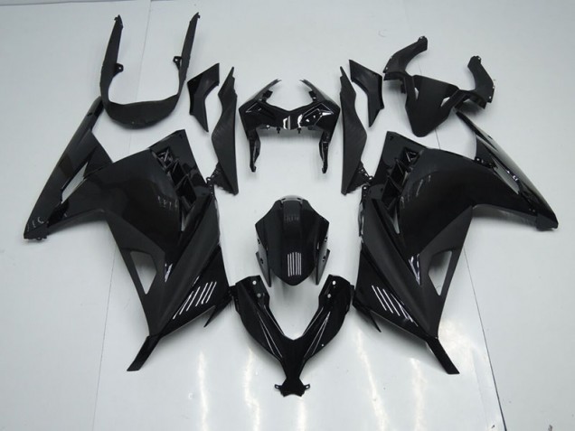 Kawasaki ZX 300R 13-16 Verkleidung - Schwarz Kawasaki ZX 300R 13-16 Verkleidung - Schwarz