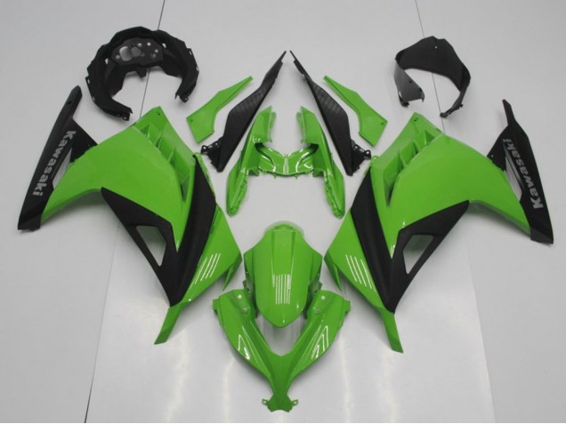 Kawasaki ZX 300R 13-16 Verkleidungen - OEM Stil Grün