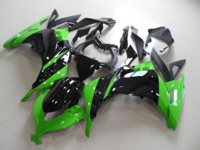 Kawasaki ZX 300R 13-16 Vollverkleidung - Schwarz Grün