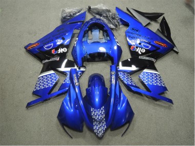 Kawasaki ZX10R 03-05 Verkleidungen - Blau Touch4