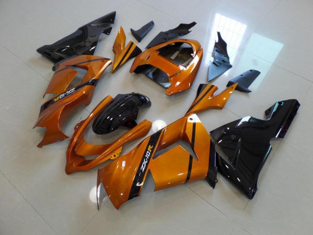 Kawasaki ZX10R 03-05 Verkleidungen - Gold Schwarz