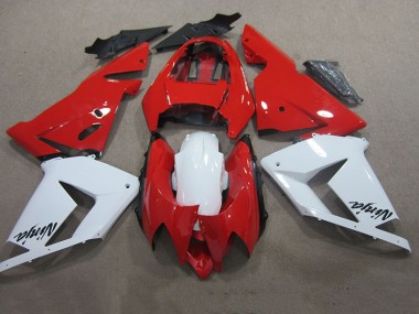 Kawasaki ZX10R 03-05 Verkleidungen - Rot Weiß Ninja