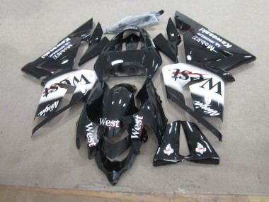 Kawasaki ZX10R 03-05 Verkleidungen - Schwarzer West Ninja