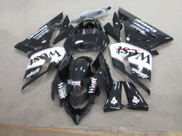 Kawasaki ZX10R 03-05 Verkleidungen - Schwarzer West Ninja Kawasaki ZX10R 03-05 Verkleidungen - Schwarzer West Ninja