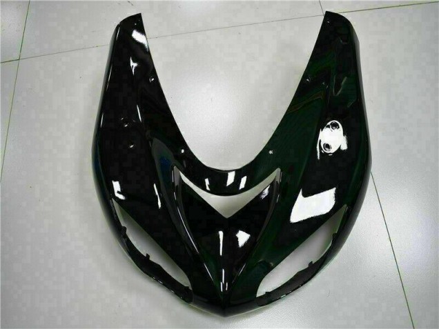 Kawasaki ZX10R 06-07 Verkleidung - Schwarz rote Flamme