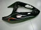 Kawasaki ZX10R 06-07 Verkleidung - Schwarz rote Flamme