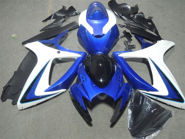 Kawasaki ZX10R 06-07 Verkleidungen - Blau Weiß Kawasaki ZX10R 06-07 Verkleidungen - Blau Weiß