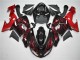 Kawasaki ZX10R 06-07 Verkleidungen - Rot Flamme