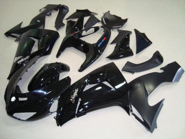 Kawasaki ZX10R 06-07 Verkleidungen - Schwarz Matt Schwarz