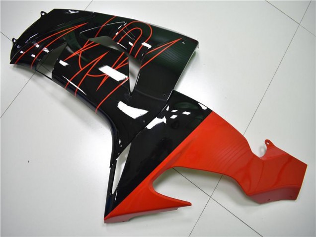 Kawasaki ZX10R 06-07 Verkleidungen - Schwarz Rot Kawasaki ZX10R 06-07 Verkleidungen - Schwarz Rot