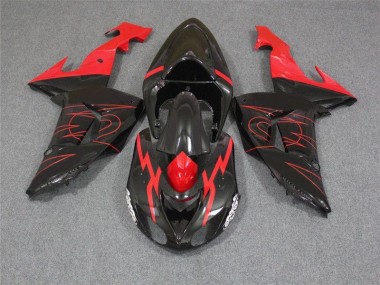 Kawasaki ZX10R 06-07 Verkleidungen - Schwarz Rot