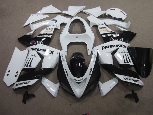 Kawasaki ZX10R 06-07 Verkleidungen - Weiß Touch4 Monster Kawasaki ZX10R 06-07 Verkleidungen - Weiß Touch4 Monster