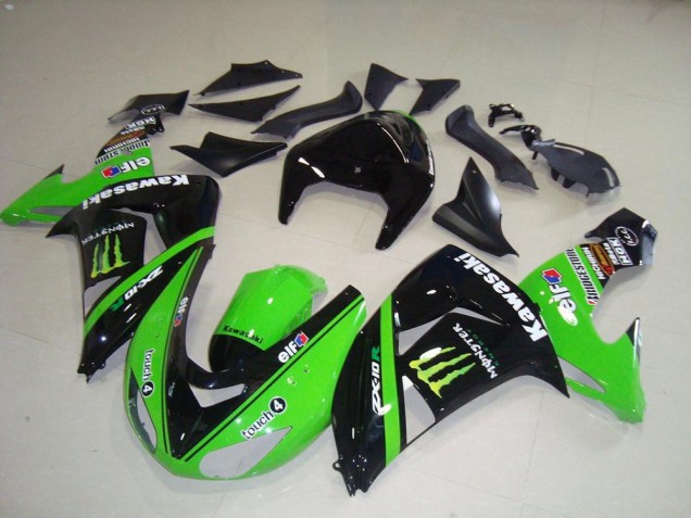 Kawasaki ZX10R 06-07 Vollverkleidung - Grünes Monster Kawasaki ZX10R 06-07 Vollverkleidung - Grünes Monster