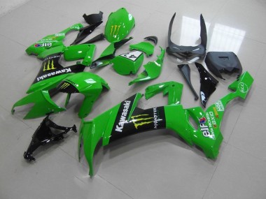 Kawasaki ZX10R 08-10 Verkleidungen - Grünes Monster 41