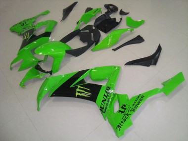 Kawasaki ZX10R 08-10 Verkleidungen - Grünes Monster