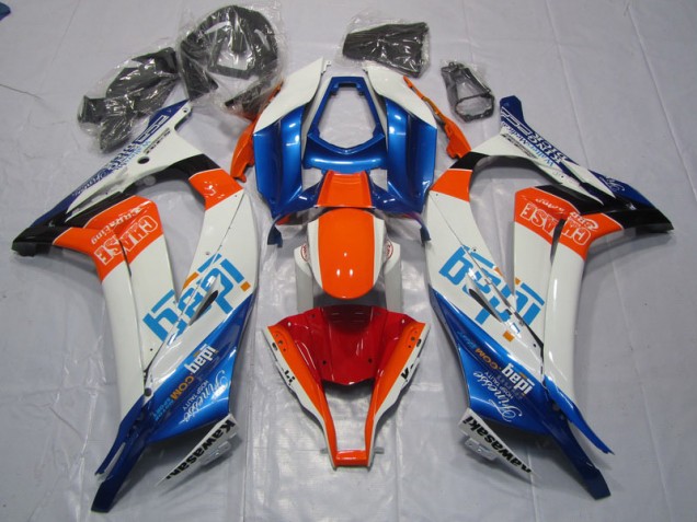 Kawasaki ZX10R 11-15 Verkleidungen - Blau Orange