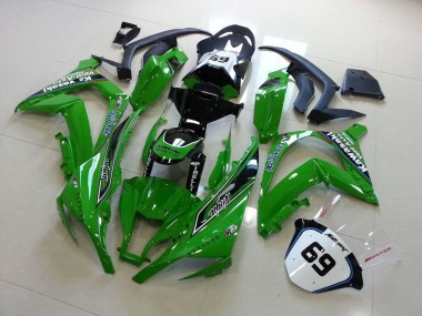 Kawasaki ZX10R 11-15 Verkleidungen - Grün