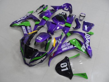 Kawasaki ZX10R 11-15 Verkleidungen - Lila Eva