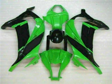 Kawasaki ZX10R 11-15 Verkleidungen & Plastik - Grün Schwarz