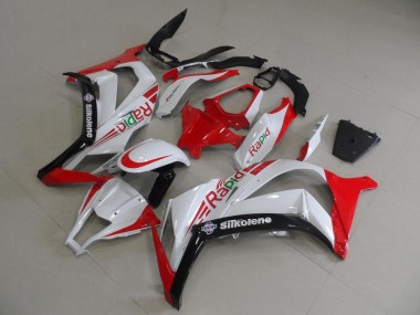 Kawasaki ZX10R 11-15 Verkleidungen - Rot Weiß Rapid