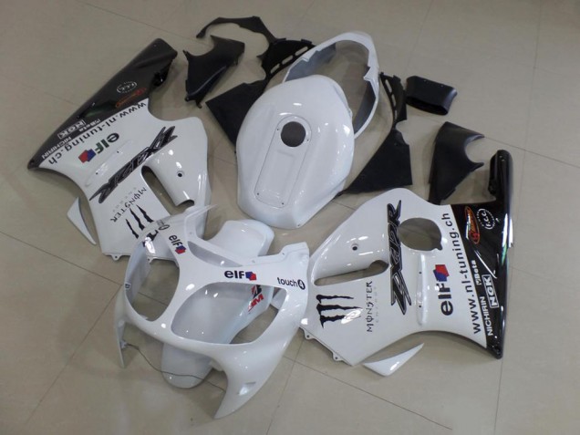 Kawasaki ZX12R 00-01 Verkleidung - Weiß